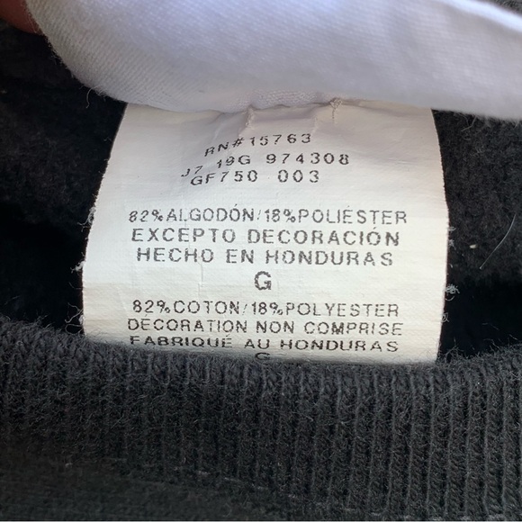 Vintage Champion Embroidered Logo Crewneck Sweatshirt Reverse Weave Size Large - Picture 5 of 8